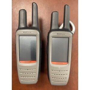 Pair of Garmin Rino 650 Handhelds. (2 included in sale)